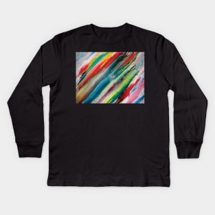 abstract Kids Long Sleeve T-Shirt